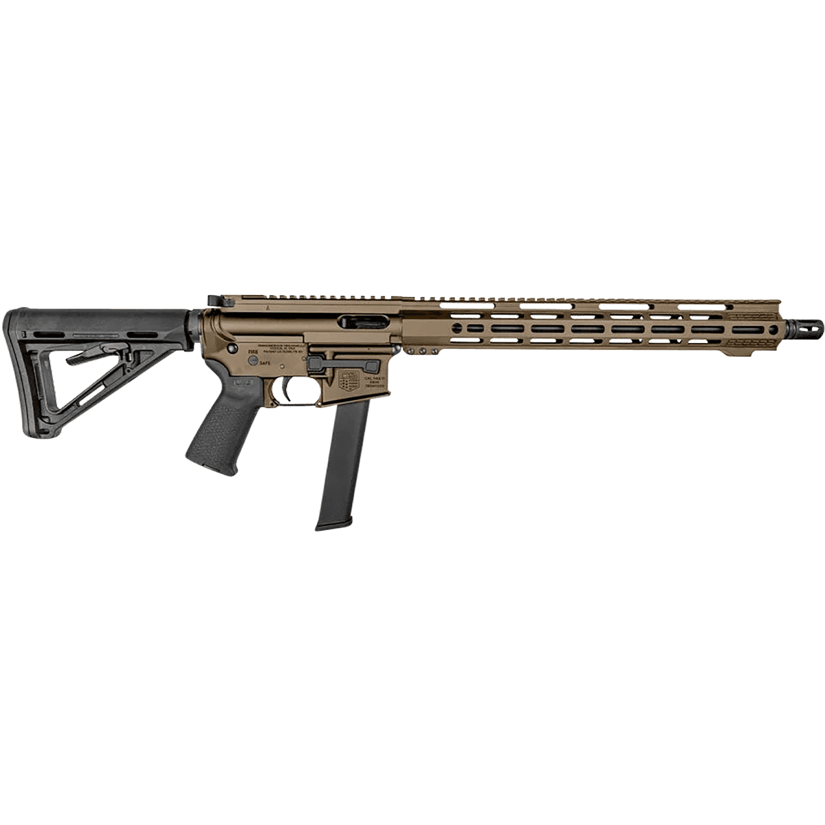 Diamondback DB15 9mm AR-15 Semi-Automatic Rifle FDE Diamondback DB15 9mm AR-15 Semi-Automatic Rifle FDE