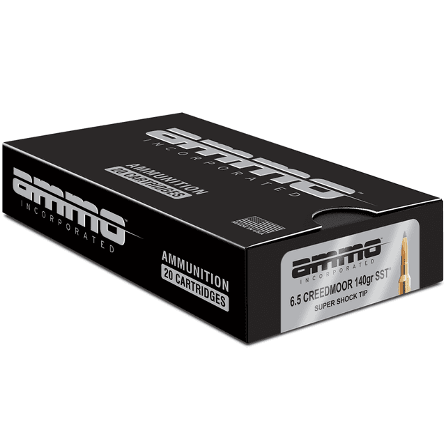 Ammo Inc 6.5 Creedmoor 140 gr, Super Shock Tip (SST) Rifle Ammo Ammo Inc 6.5 Creedmoor 140 gr, Super Shock Tip (SST) Rifle Ammo