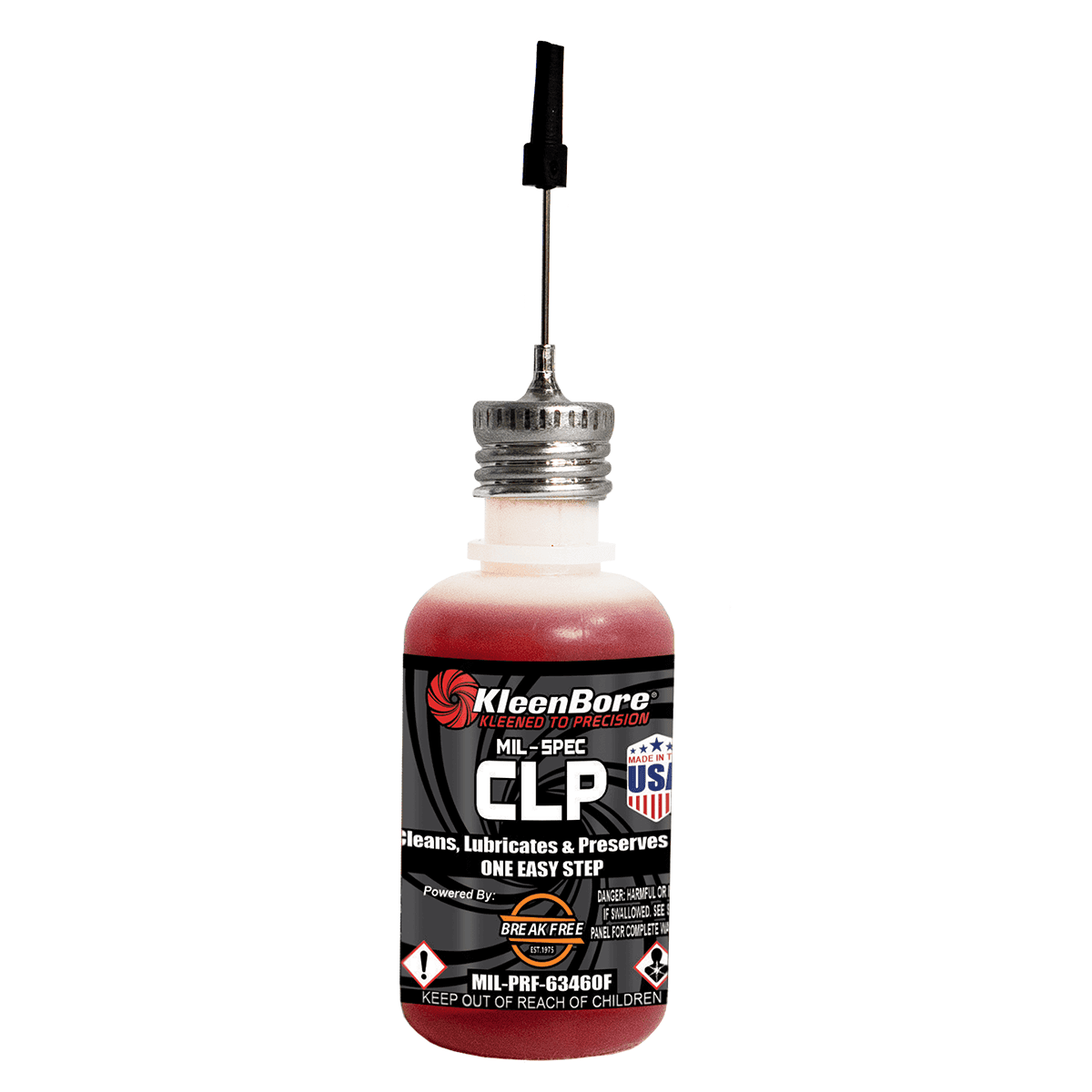 KleenBore KB-MSCLP-1 Mil-Spec CLP 1 oz. Needle Oiler KleenBore KB-MSCLP-1 Mil-Spec CLP 1 oz. Needle Oiler