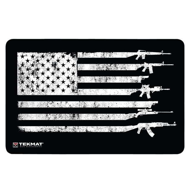 TekMat USA Gun Flag Door Mat 25" x 42" TekMat USA Gun Flag Door Mat 25" x 42"