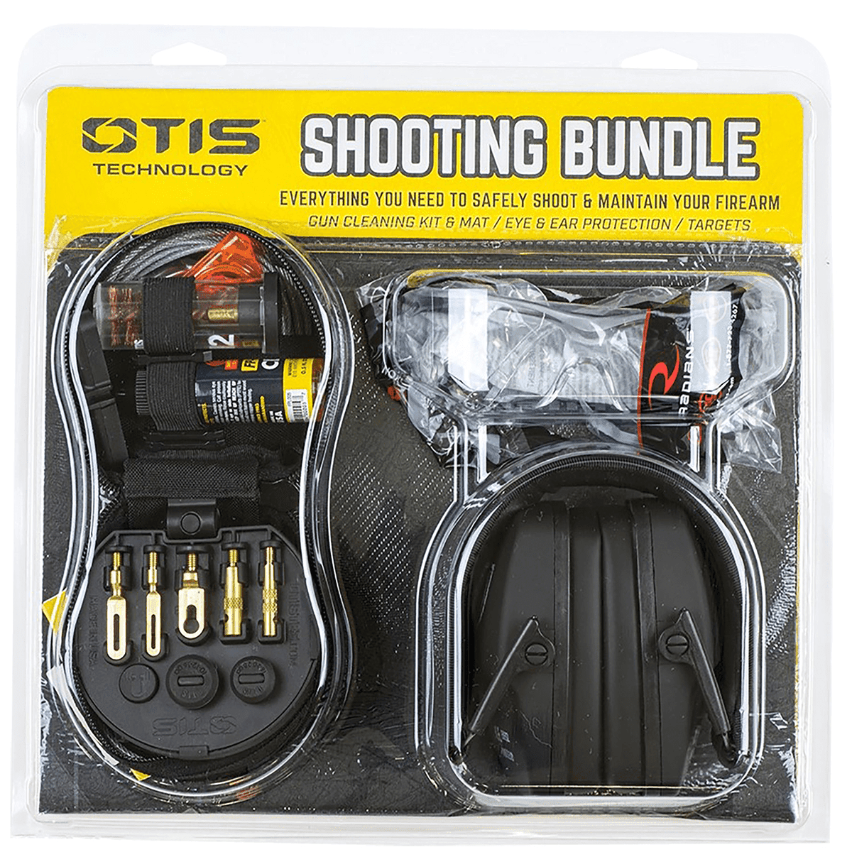Otis Shooting Bundle Includes Otis Tactical Cleaning Kit .17 Cal-12 Gauge/Eye Protection/Ear Protection/Cleaning Matt Otis Shooting Bundle Includes Otis Tactical Cleaning Kit .17 Cal-12 Gauge/Eye Protection/Ear Protection/Cleaning Matt
