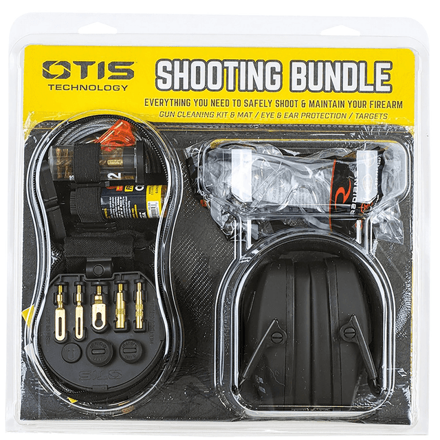 Otis Shooting Bundle Includes Otis Tactical Cleaning Kit .17 Cal-12 Gauge/Eye Protection/Ear Protection/Cleaning Matt Otis Shooting Bundle Includes Otis Tactical Cleaning Kit .17 Cal-12 Gauge/Eye Protection/Ear Protection/Cleaning Matt