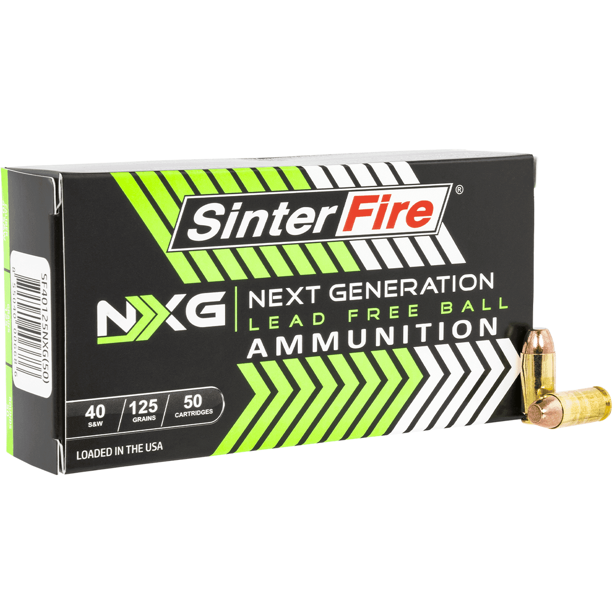 SinterFire Next Generation (NXG) 40 S&W 125 gr Lead Free Ball Handgun Ammo SinterFire Next Generation (NXG) 40 S&W 125 gr Lead Free Ball Handgun Ammo