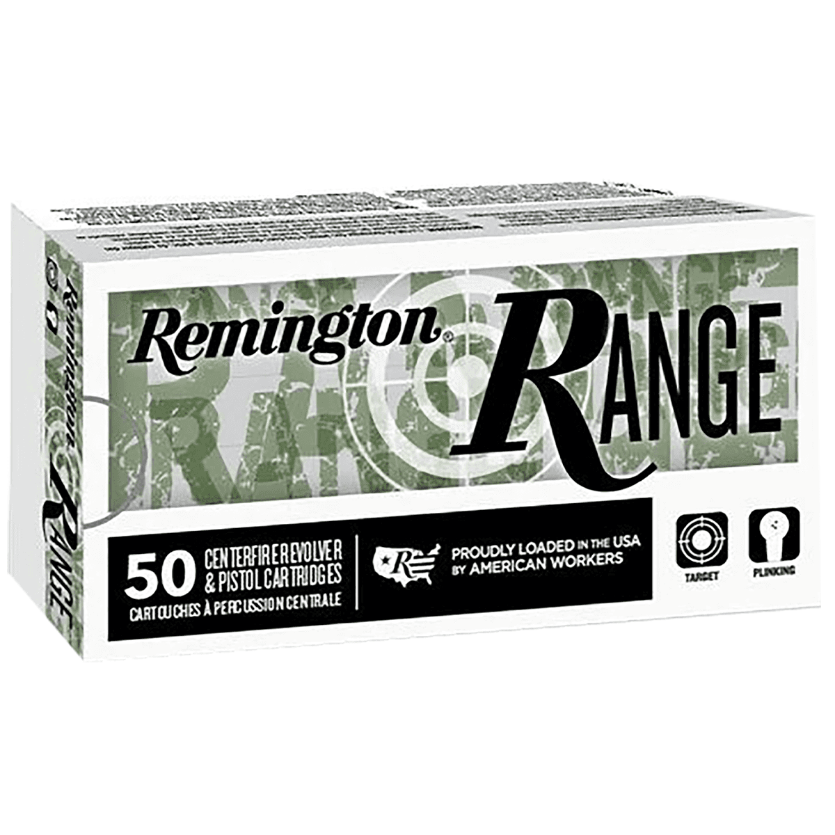 Remington Range 40 S&W 180 gr Full Metal Jacket Handgun Ammo Remington Range 40 S&W 180 gr Full Metal Jacket Handgun Ammo