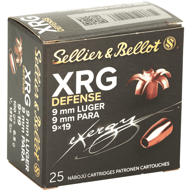 Magtech XRG 9mm Luger 100 gr Solid Copper Hollow Point (SCHP) 25 Per Box Handgun Defense Ammo Magtech XRG 9mm Luger 100 gr Solid Copper Hollow Point (SCHP) 25 Per Box Handgun Defense Ammo