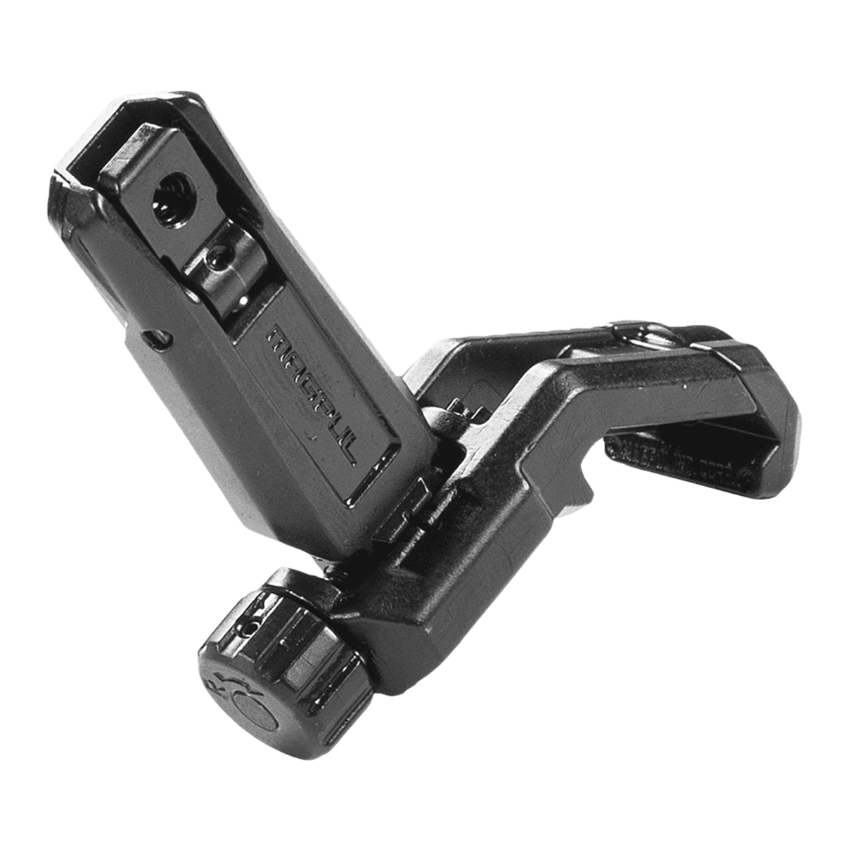 Magpul MAG526-BLK MBUS Pro Offset Sight Rear Black Folding for AR-15 Magpul MAG526-BLK MBUS Pro Offset Sight Rear Black Folding for AR-15