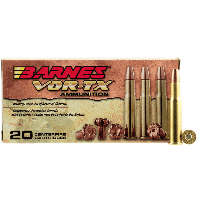 Barnes Bullets 21535 VOR-TX Rifle 30-30 Win 150 gr Barnes TSX Flat Nose Ammo Barnes Bullets 21535 VOR-TX Rifle 30-30 Win 150 gr Barnes TSX Flat Nose Ammo