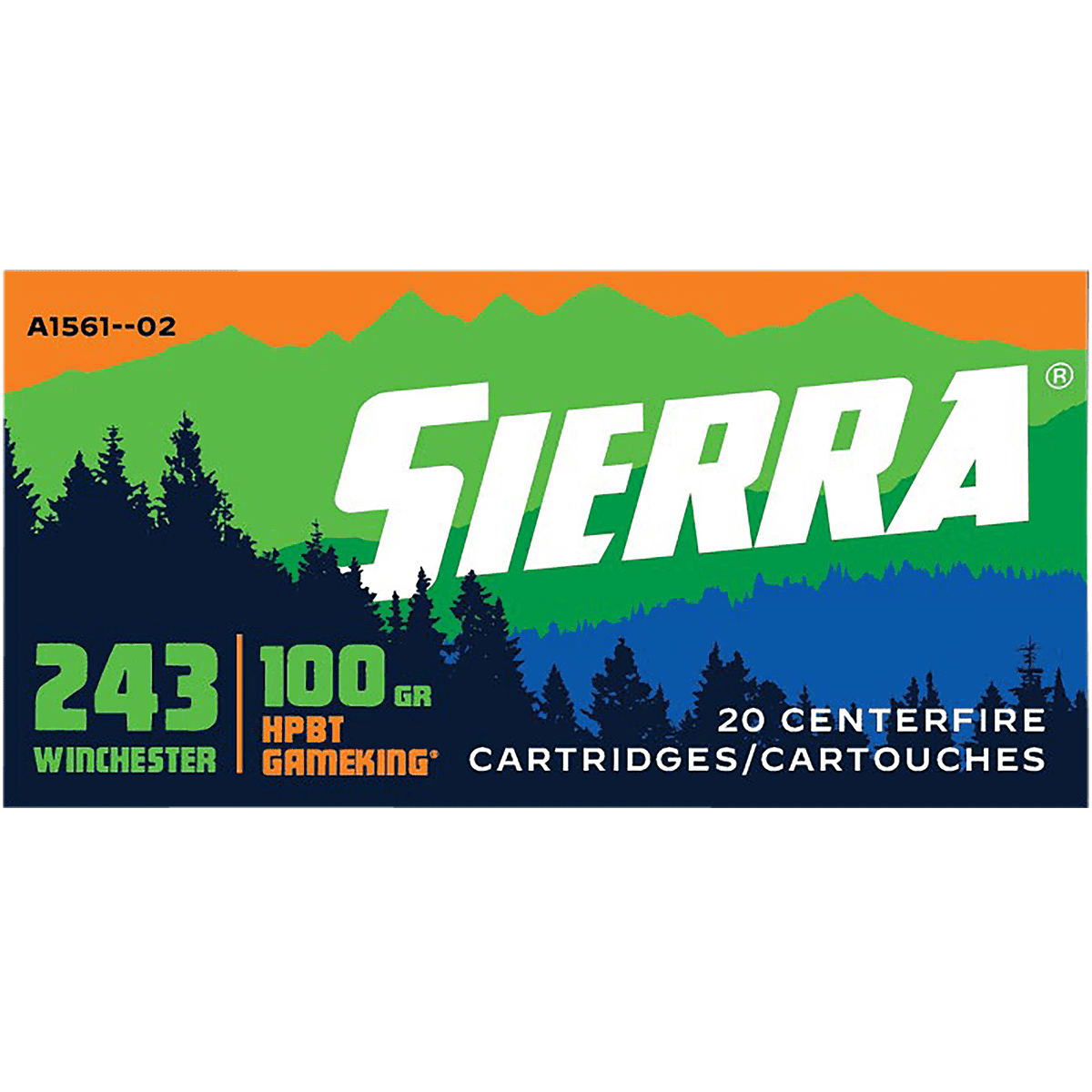 Sierra A156102 Outdoor Master 243 Win 100 gr Jacket Hollow Point Sport Master 20 Per Box Sierra A156102 Outdoor Master 243 Win 100 gr Jacket Hollow Point Sport Master 20 Per Box