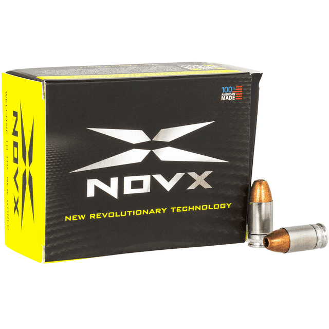 NovX 380 Auto Pentagon 80gr Monolithic Copper Hollow Point Ammunition (20 Rounds) NovX 380 Auto Pentagon 80gr Monolithic Copper Hollow Point Ammunition (20 Rounds)