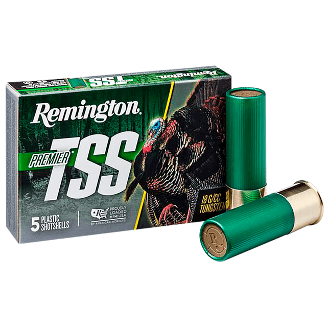 Remington Premier TSS Turkey Load 12 Gauge 9 Shot Ammunition (5 Rounds) Remington Premier TSS Turkey Load 12 Gauge 9 Shot Ammunition (5 Rounds)