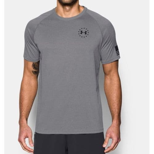 Under Amour Freedom Tech Men's Tactical Short Sleeve Shirt Under Amour Freedom Tech Men's Tactical Short Sleeve Shirt