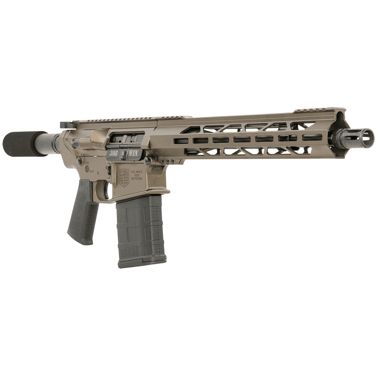 Diamondback DB10 308 Win AR-10 Pistol Midnight Bronze DB1222C071 Diamondback DB10 308 Win AR-10 Pistol Midnight Bronze DB1222C071