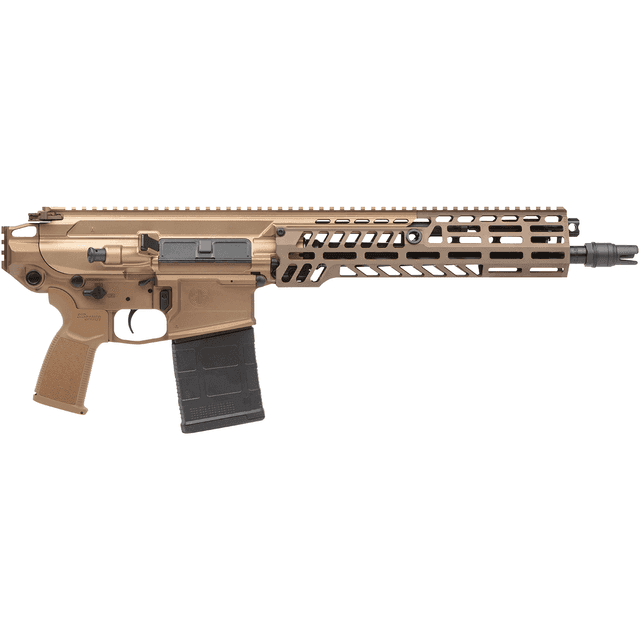 Sig Sauer MCX Spear LT 7.62x51mm Semi Automatic Pistol Coyote Sig Sauer MCX Spear LT 7.62x51mm Semi Automatic Pistol Coyote