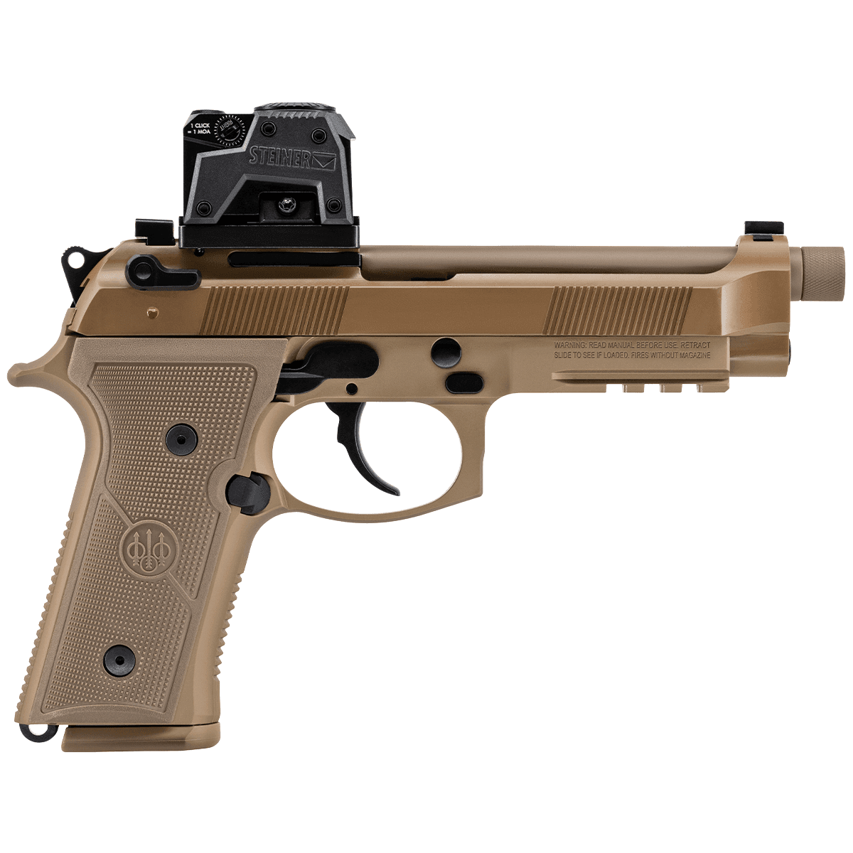 Beretta JM9A4G18CO M9A4 Optic Bundle 9mm FDE Optic Ready Semi Automatic Pistol Beretta JM9A4G18CO M9A4 Optic Bundle 9mm FDE Optic Ready Semi Automatic Pistol