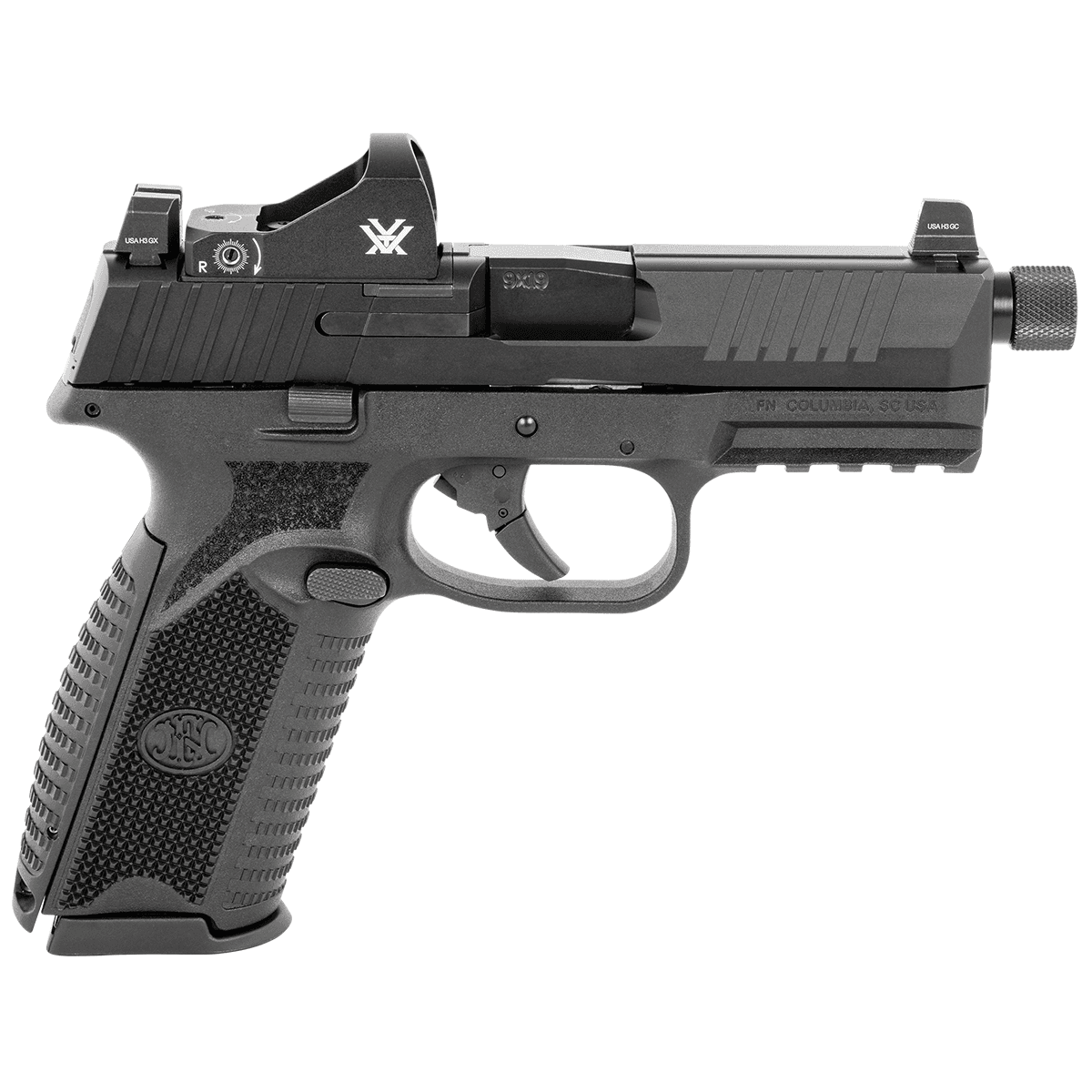 FN 509 Tactical 9mm 17+1/24+1 Includes Viper Red Dot Semi Automatic Handgun FN 509 Tactical 9mm 17+1/24+1 Includes Viper Red Dot Semi Automatic Handgun