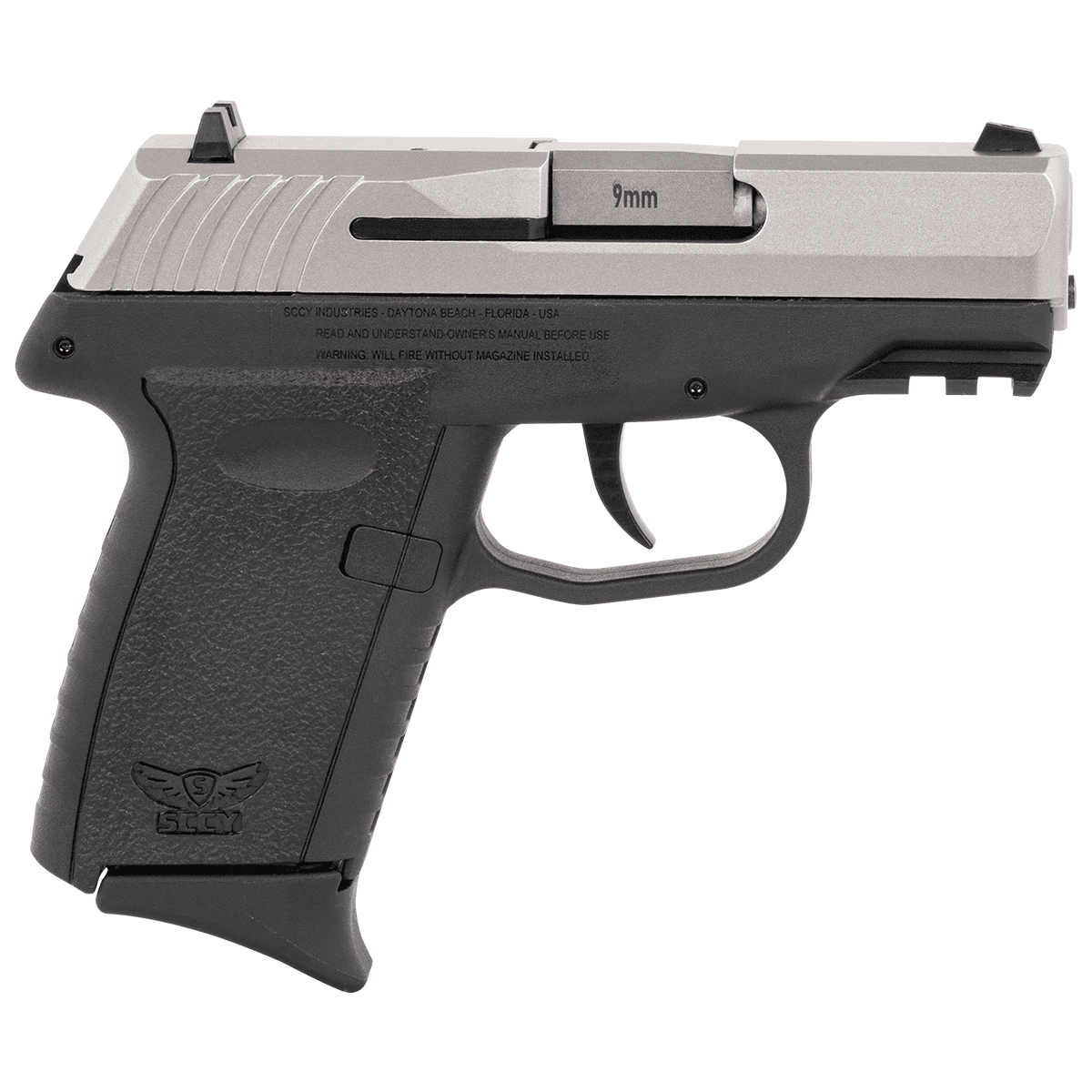 SCCY Industries CPX-2 Gen3 9mm Stainless Steel Slide Semi Automatic Pistol SCCY Industries CPX-2 Gen3 9mm Stainless Steel Slide Semi Automatic Pistol