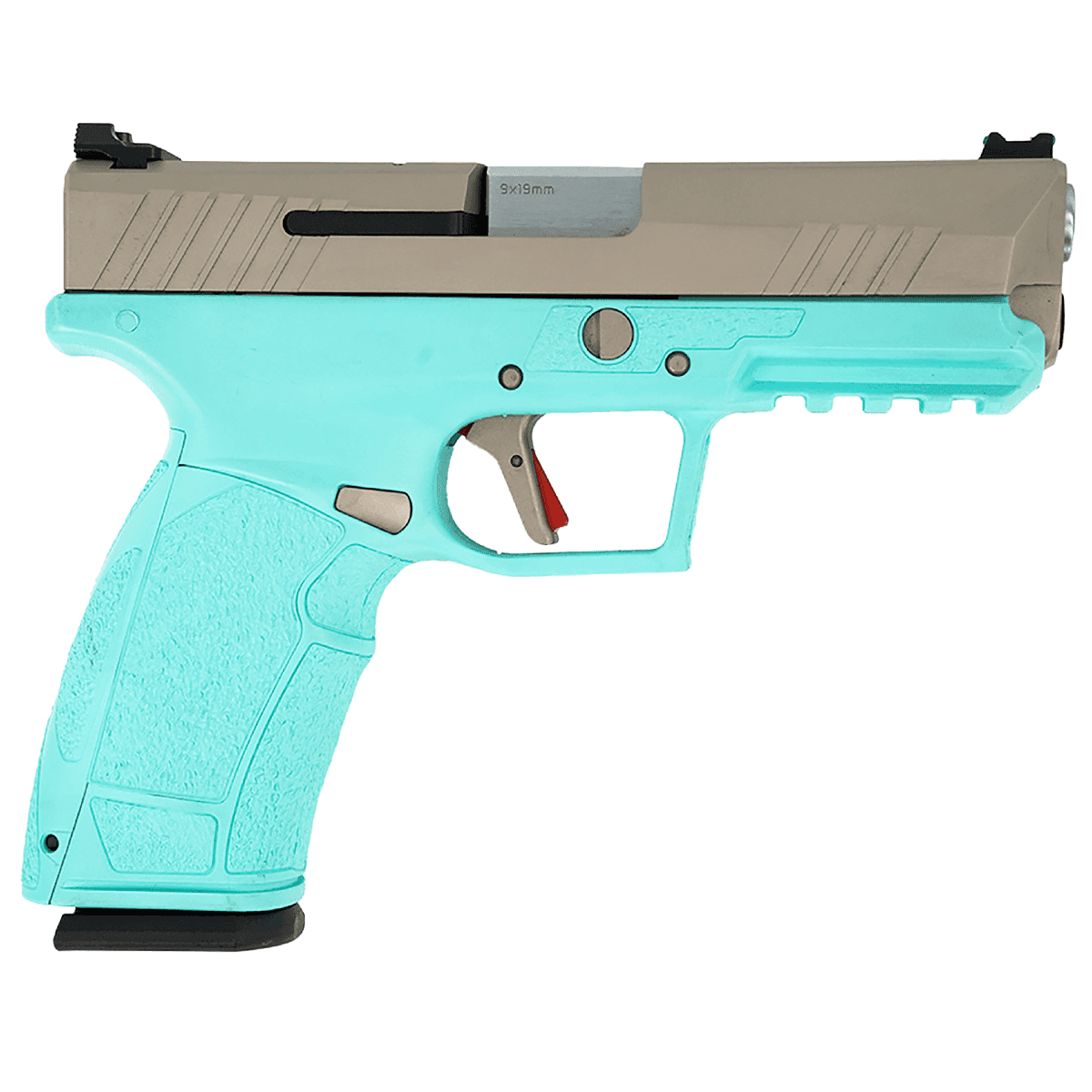 Tisas PX-9 Carry 9mm Robin's Egg Blue Semi Automatic Handgun Tisas PX-9 Carry 9mm Robin's Egg Blue Semi Automatic Handgun