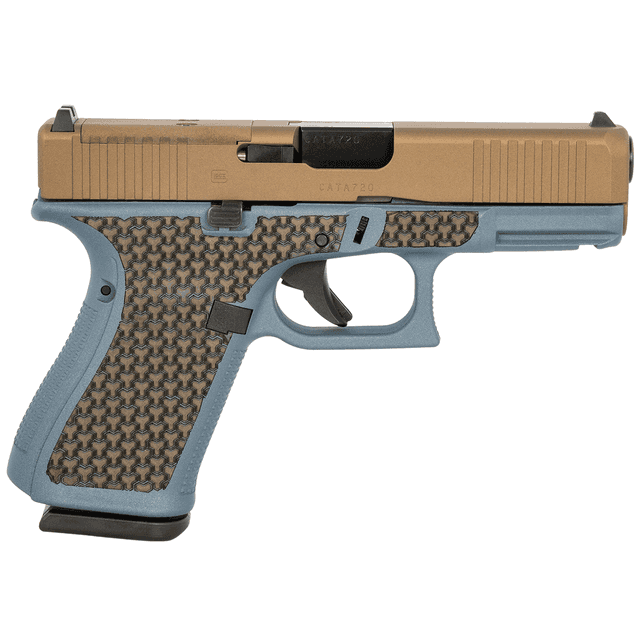 Glock G19 Gen5 MOS Titanium Cerakote Ynot Handgun Glock G19 Gen5 MOS Titanium Cerakote Ynot Handgun