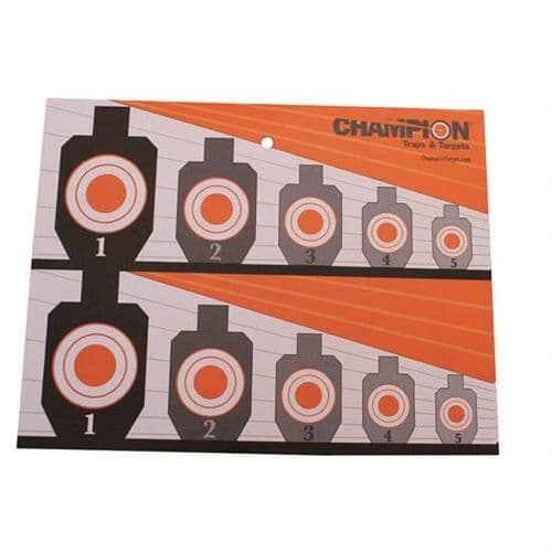Champion Know Your Limits Practice Target, 8.5" X 11" Champion Know Your Limits Practice Target, 8.5" X 11"