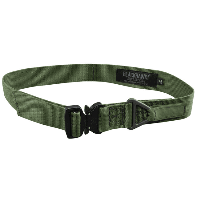 Blackhawk Rigger's Belt with Cobra Buckle up to 34" Olive Drab Blackhawk Rigger's Belt with Cobra Buckle up to 34" Olive Drab