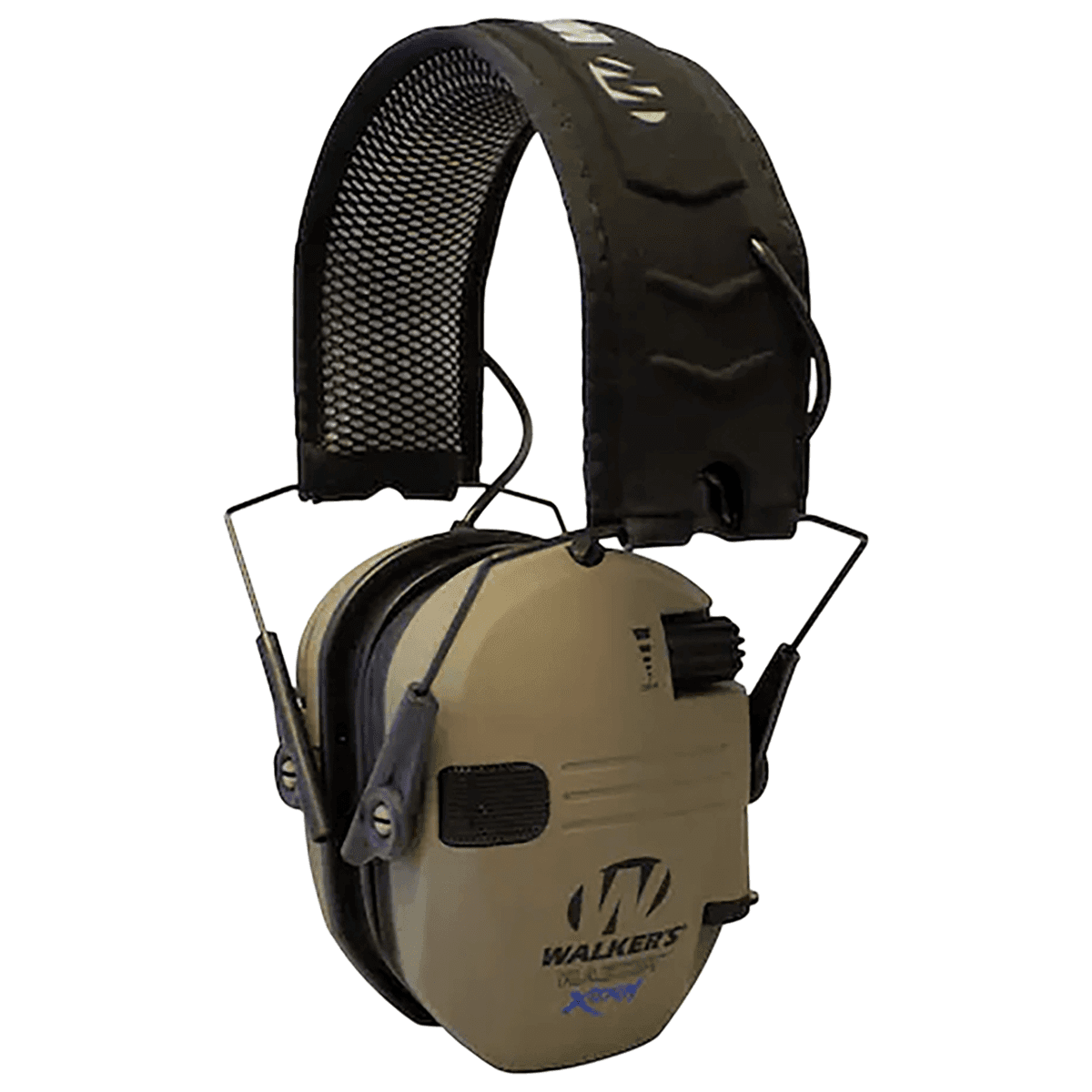 Walker's Razor X-TRM Digital Electronic Muff 21 dB Over the Head Flat Dark Earth Polymer Walker's Razor X-TRM Digital Electronic Muff 21 dB Over the Head Flat Dark Earth Polymer