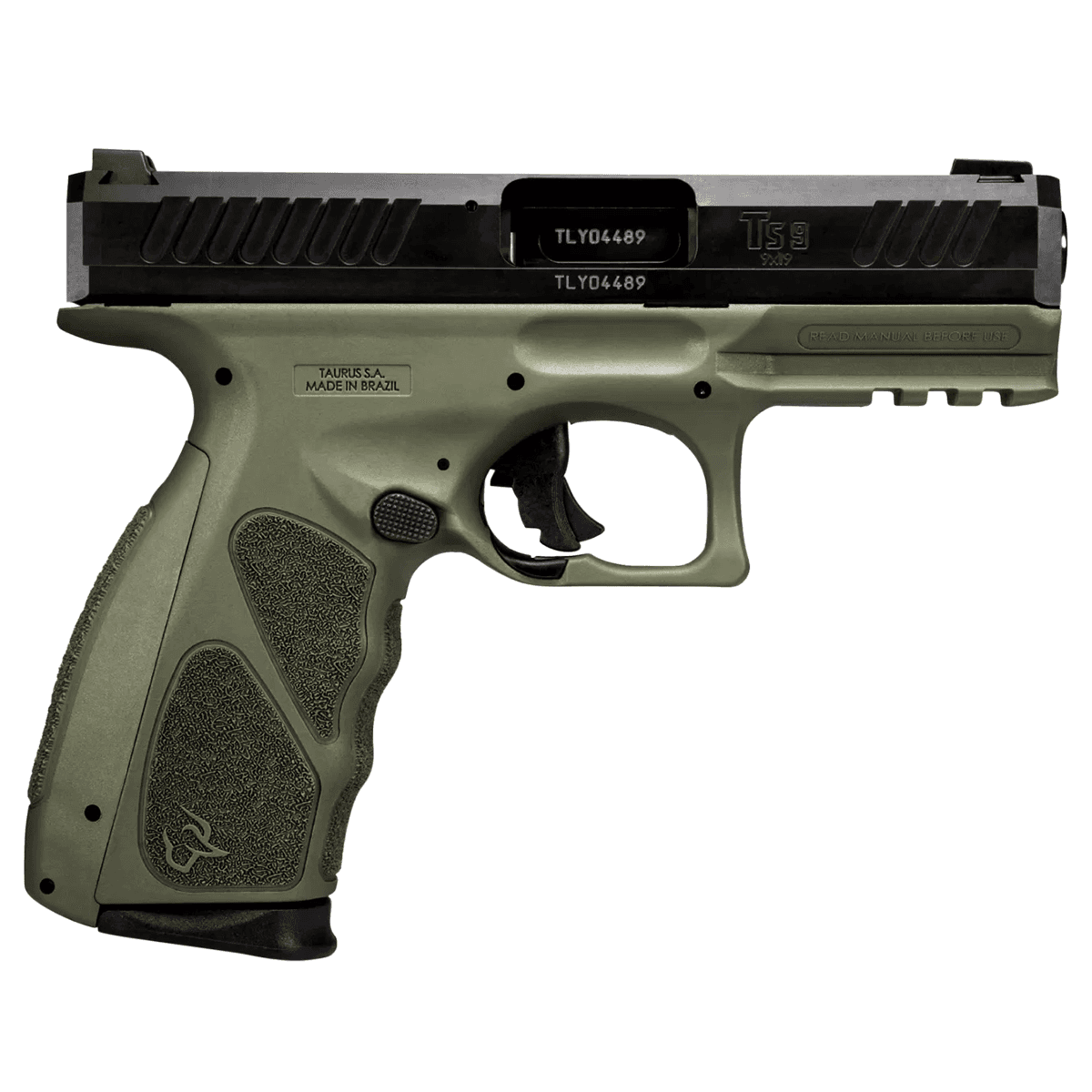 Taurus TS9 Full Size 9mm Green Semi Automatic Handgun Taurus TS9 Full Size 9mm Green Semi Automatic Handgun