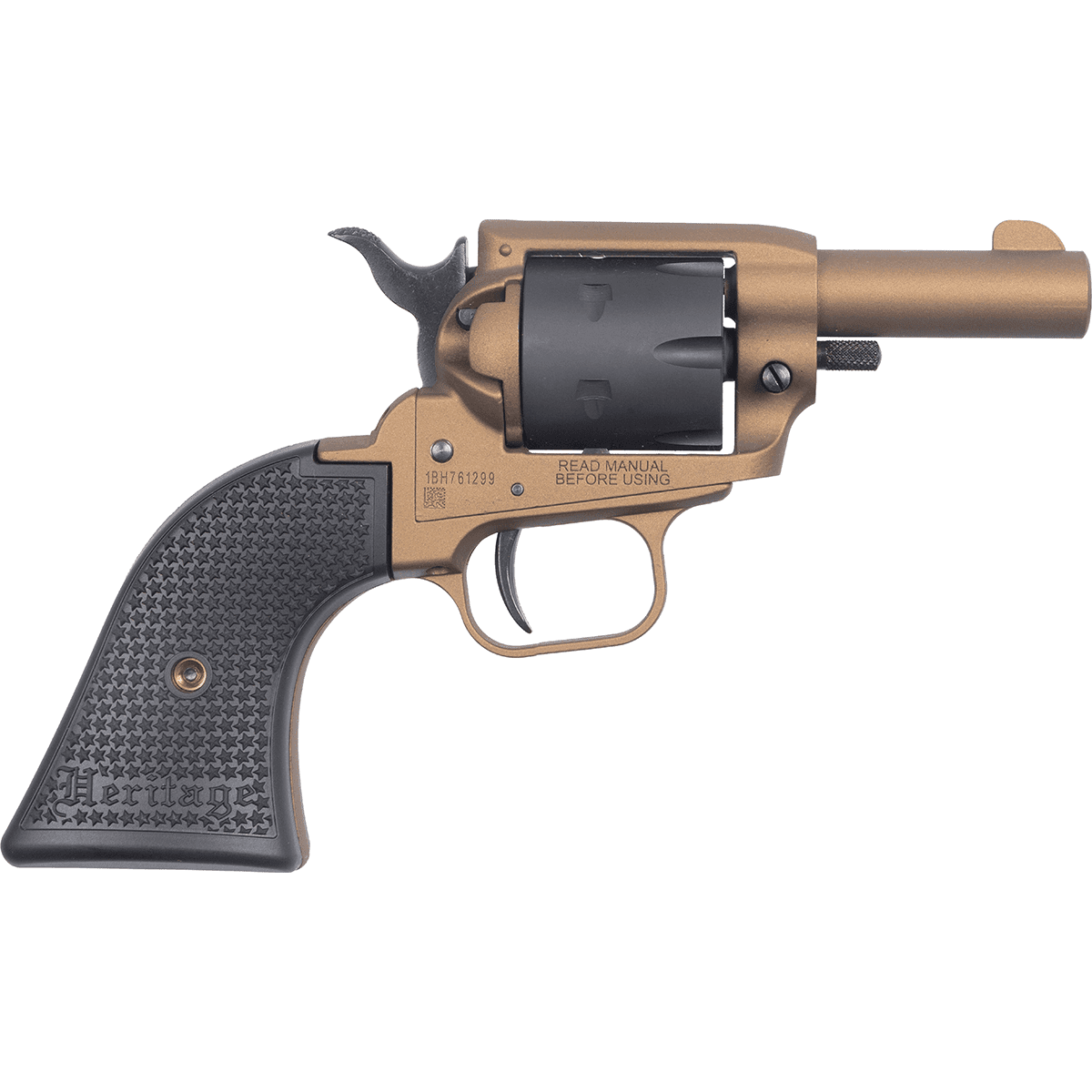Heritage Barkeep 22 LR Burnt Bronze Revolver Handgun Heritage Barkeep 22 LR Burnt Bronze Revolver Handgun