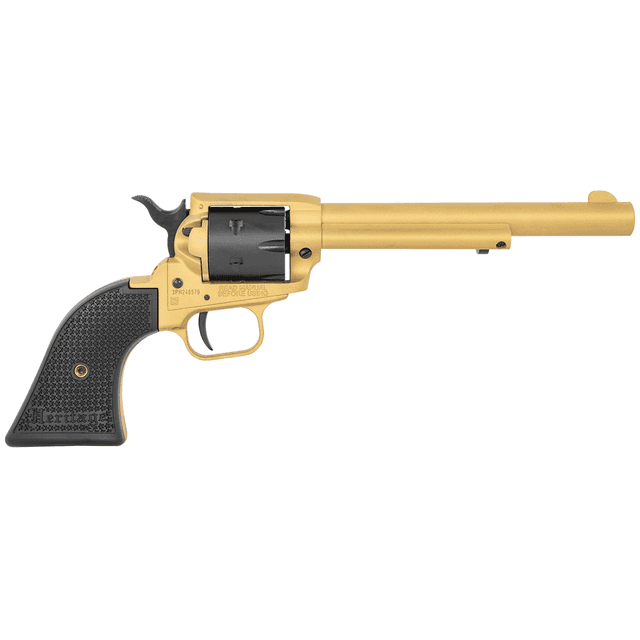 Heritage Rough Rider 22 LR Gold 6.50" Revolver Handgun Heritage Rough Rider 22 LR Gold 6.50" Revolver Handgun