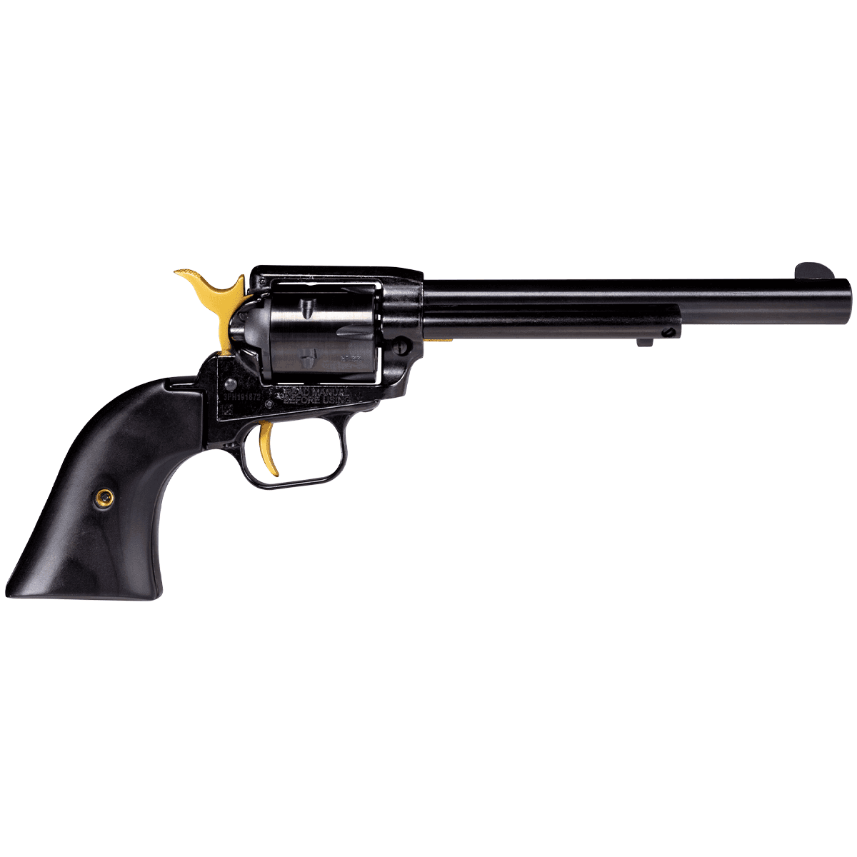 Heritage Rough Rider 22 LR Gold Accents Revolver Handgun Heritage Rough Rider 22 LR Gold Accents Revolver Handgun