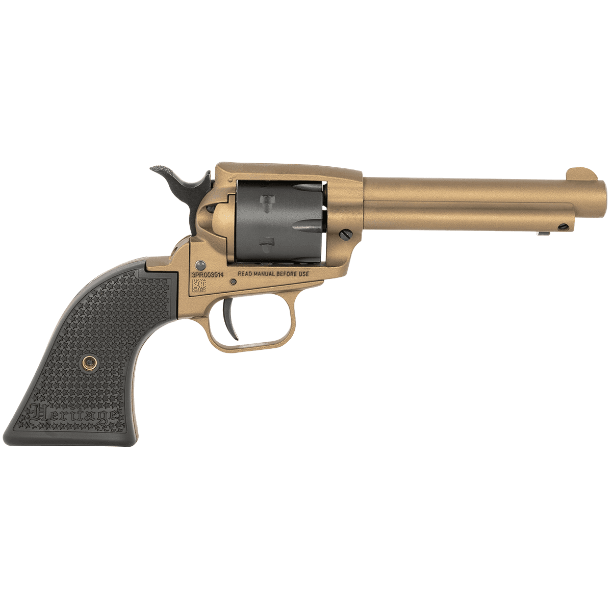 Heritage Rough Rider 22 LR Burnt Bronze 4.75" Revolver Handgun Heritage Rough Rider 22 LR Burnt Bronze 4.75" Revolver Handgun