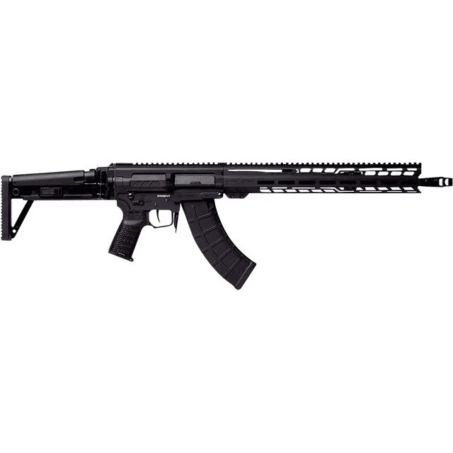 CMMG 86AD60BAB Dissent MK47 7.62x39mm 30+1 (2) 16.10", Black Armor, Side Charging Handle Rec, 15" M-Lok Handguard, Side Folding Stock, Zeroed Grip, Muzzle Brake, 60/90 Ambi Safety, Adj. Gas Block CMMG 86AD60BAB Dissent MK47 7.62x39mm 30+1 (2) 16.10", Black Armor, Side Charging Handle Rec, 15" M-Lok Handguard, Side Folding Stock, Zeroed Grip, Muzzle Brake, 60/90 Ambi Safety, Adj. Gas Block