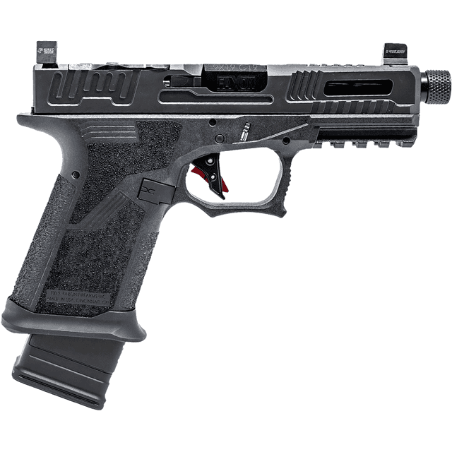 Faxon Firearms FX-19 Hellfire Compact Frame 9mm Semi Automatic Pistol Faxon Firearms FX-19 Hellfire Compact Frame 9mm Semi Automatic Pistol