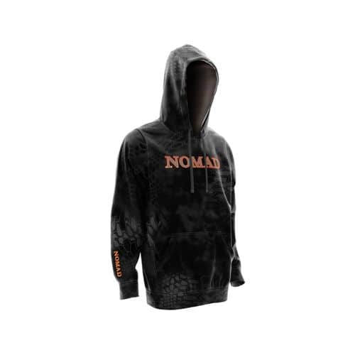 NOMAD Men's Camo Logo Hoodie Polyester NOMAD Men's Camo Logo Hoodie Polyester