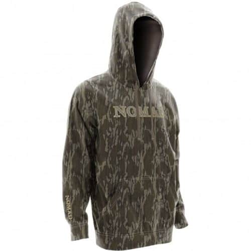 Nomad Camo Logo Hoodie - Original Mossy Oak Bottomland Nomad Camo Logo Hoodie - Original Mossy Oak Bottomland