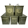 5 Pack BlackHawk M2A1 .50 Cal Green Ammo Can pyramid 5 Pack BlackHawk M2A1 .50 Cal Green Ammo Can pyramid