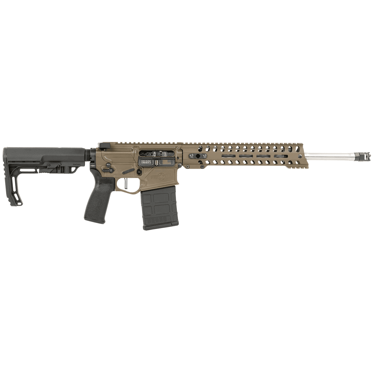 Patriot Ordnance Factory 01740 Rogue DI 308 -7.62x51mm AR-10 Semi Automatic Rifle Patriot Ordnance Factory 01740 Rogue DI 308 -7.62x51mm AR-10 Semi Automatic Rifle