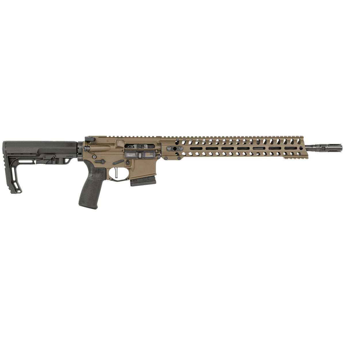 POF Minuteman DI CA Compliant 5.56 AR-15 Semi Automatic Rifle Patriot Brown POF Minuteman DI CA Compliant 5.56 AR-15 Semi Automatic Rifle Patriot Brown
