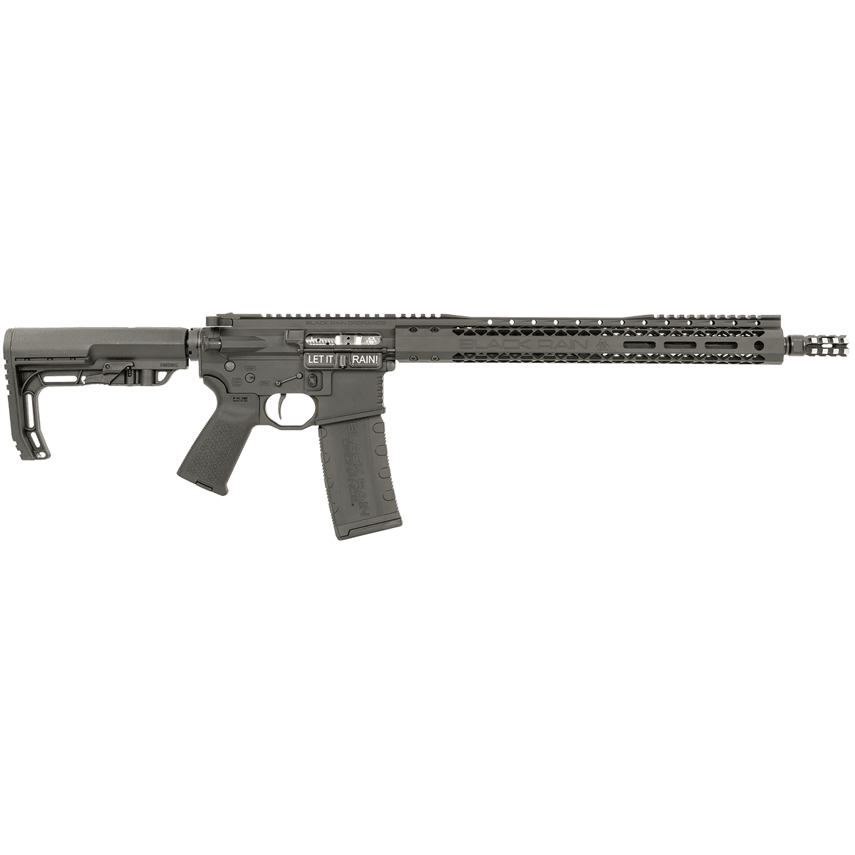 Black Rain Recon Scout 223 Rem/5.56 NATO Semi Automatic Rifle AR-15 Optics Ready Black Rain Recon Scout 223 Rem/5.56 NATO Semi Automatic Rifle AR-15 Optics Ready