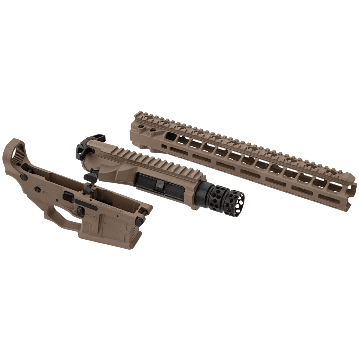 Radian Weapons FDE R0414 Builder Kit 14" M-LOK Handgaurd Radian Weapons FDE R0414 Builder Kit 14" M-LOK Handgaurd