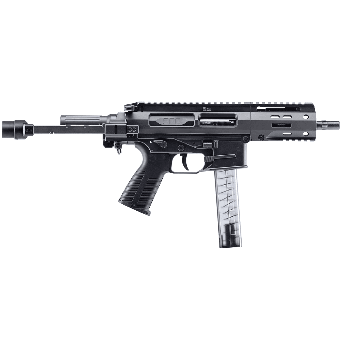 B&T Firearms 500003PDWTB SPC9 9mm Semi Automatic Handgun B&T Firearms 500003PDWTB SPC9 9mm Semi Automatic Handgun