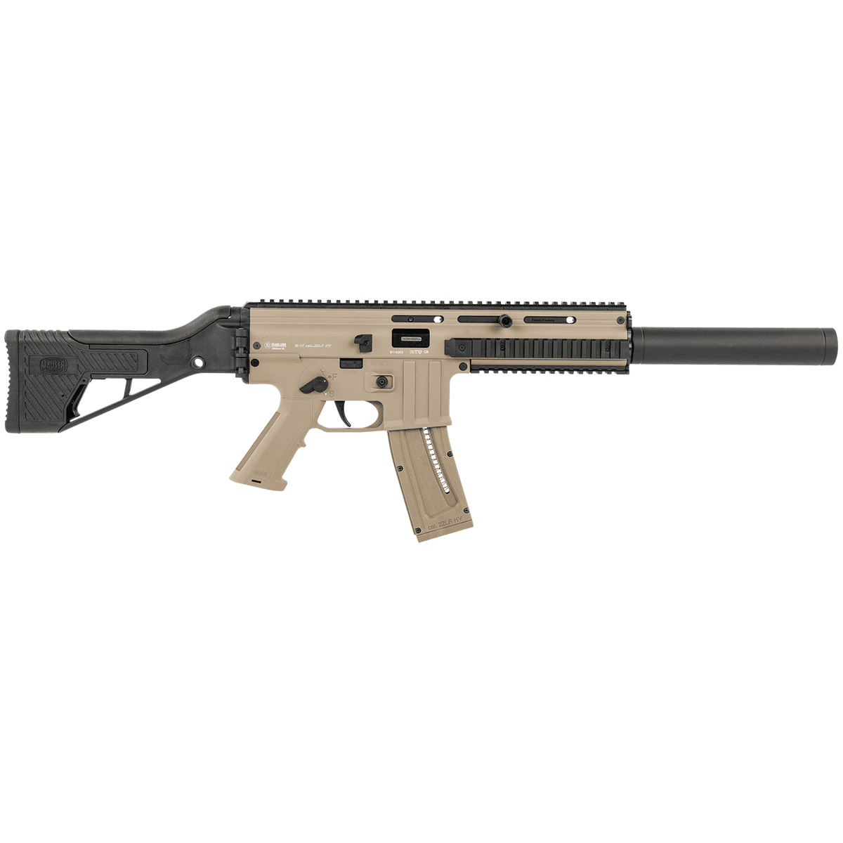 Mauser Rimfire 4150024 M-15 SD 22 LR Semi Automatic Rifle Mauser Rimfire 4150024 M-15 SD 22 LR Semi Automatic Rifle