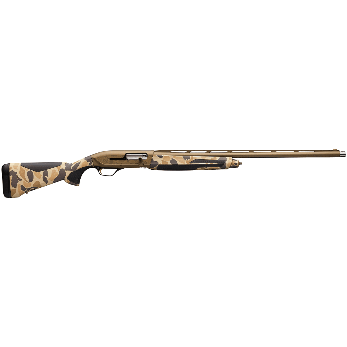 Browning Maxus II Wicked Wing 12 Gauge 28" Vintage Tan Camo Semi Automatic Shotgun Browning Maxus II Wicked Wing 12 Gauge 28" Vintage Tan Camo Semi Automatic Shotgun