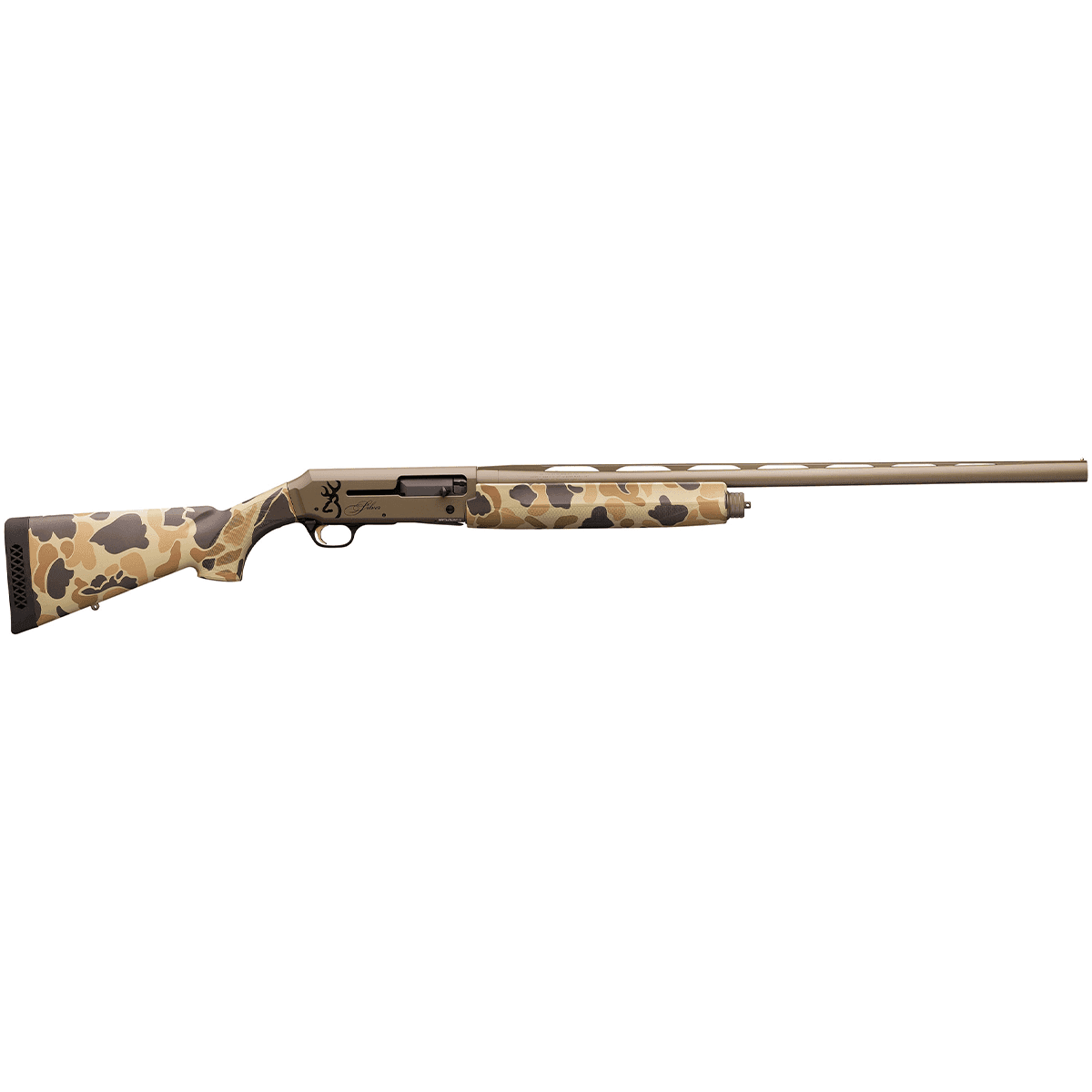 Browning Silver Field 12 Gauge 28" Vintage Tan Camo Semi Automatic Shotgun Browning Silver Field 12 Gauge 28" Vintage Tan Camo Semi Automatic Shotgun