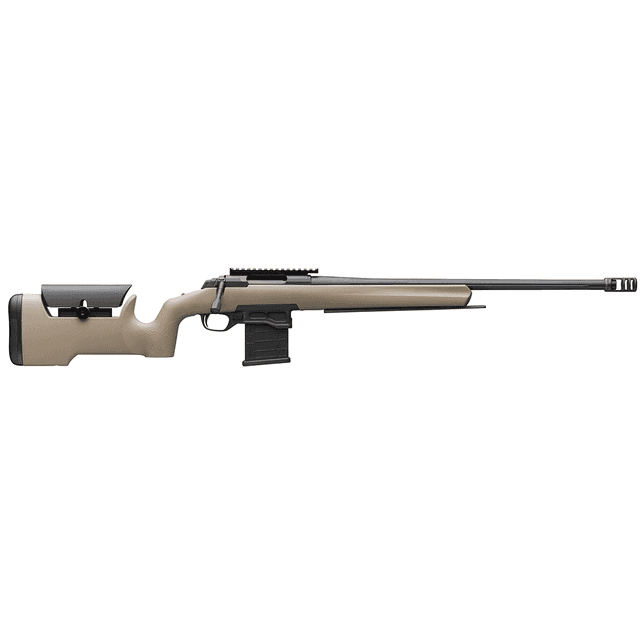 Browning X-Bolt Target Max 6mm Creedmoor FDE Long Range Precision Rifle Browning X-Bolt Target Max 6mm Creedmoor FDE Long Range Precision Rifle