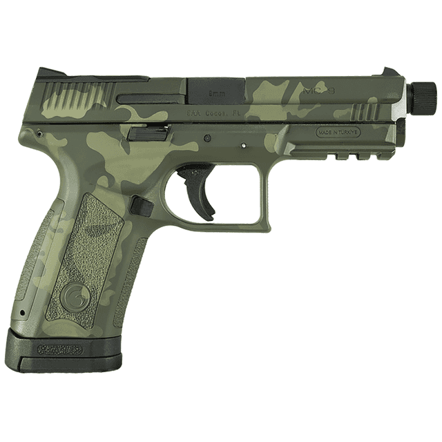 EAA GIRSAN MC9 Disruptor 9mm OD Camo Semi Automatic Handgun EAA GIRSAN MC9 Disruptor 9mm OD Camo Semi Automatic Handgun