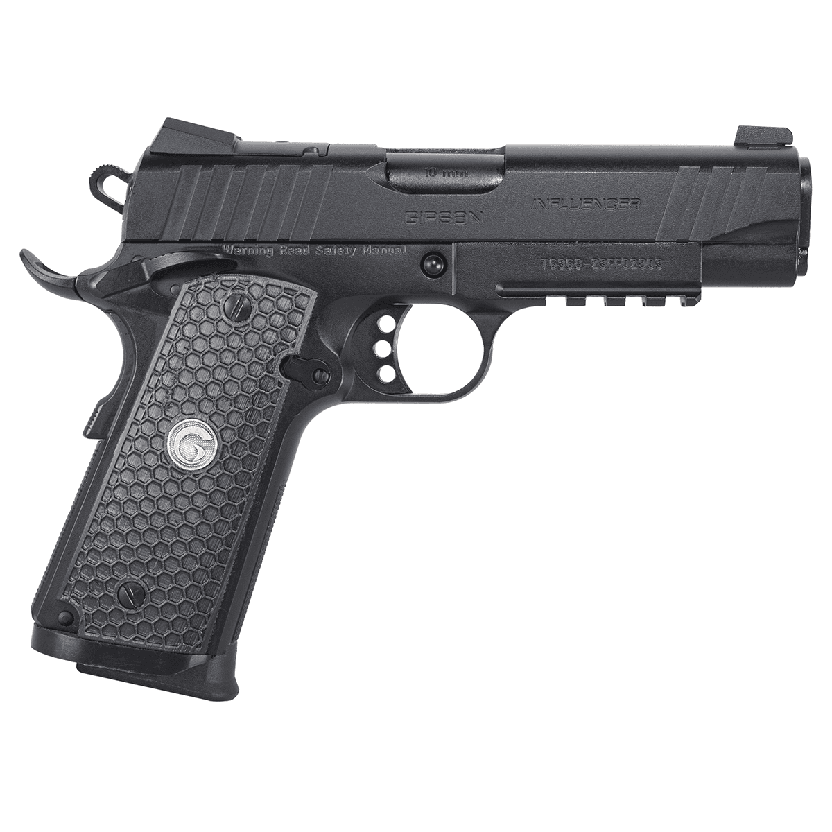 Girsan 391045 MC1911 C Influencer Compact 10mm 1911 Semi Automatic Handgun Girsan 391045 MC1911 C Influencer Compact 10mm 1911 Semi Automatic Handgun