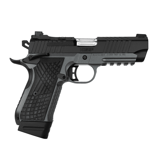 Kimber KDS9c 9mm 4.09" 10+1 (NS/OR) w/ rail Gray/Black Kimber KDS9c 9mm 4.09" 10+1 (NS/OR) w/ rail Gray/Black