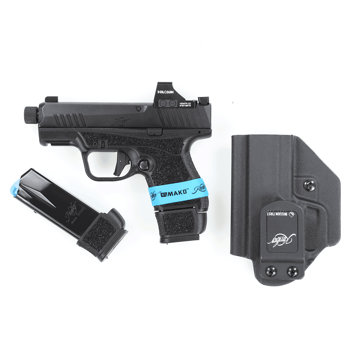 Kimber R7 Mako Tacpack 9mm 3.92" Threaded 15+1 w/ Holosun HS 407K Kimber R7 Mako Tacpack 9mm 3.92" Threaded 15+1 w/ Holosun HS 407K