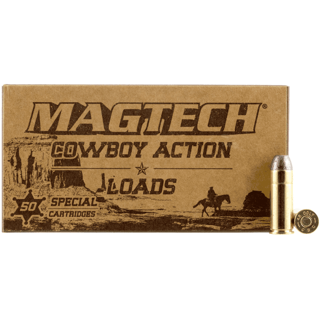 Magtech .45 Long Colt 200 Grain Lead Flat Nose Cowboy Load 50 Round per Box Magtech .45 Long Colt 200 Grain Lead Flat Nose Cowboy Load 50 Round per Box