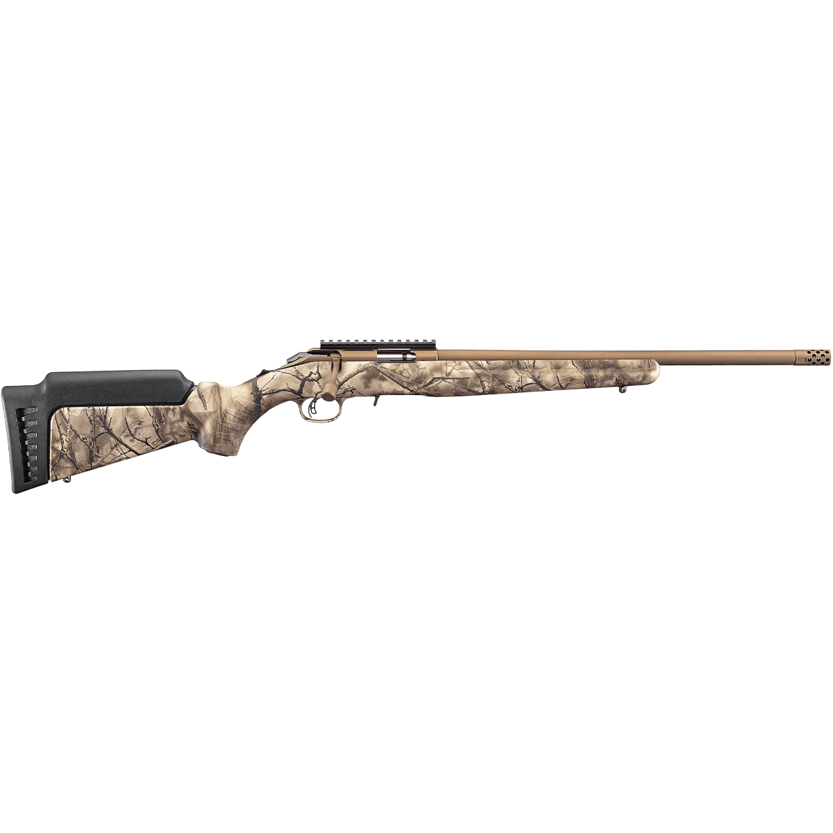 Ruger 8373 American Rimfire 22 WMR GoWild Camo Bolt Action Rifle Ruger 8373 American Rimfire 22 WMR GoWild Camo Bolt Action Rifle